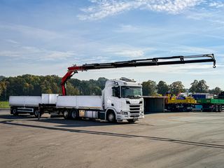Καρότσα Ανοιχτή Scania 2021 R500 FASSI F235A-thumb-2