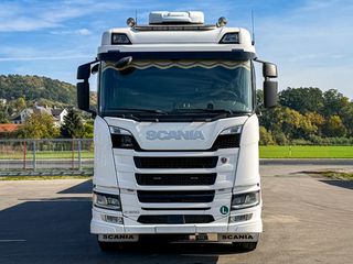Καρότσα Ανοιχτή Scania 2021 R500 FASSI F235A-thumb-3