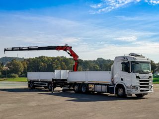 Καρότσα Ανοιχτή Scania 2021 R500 FASSI F235A-thumb-23
