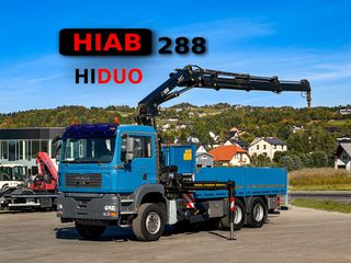 Ανατροπή + Γερανός MAN 2005 TGA 26390 HIAB 288 EP3
