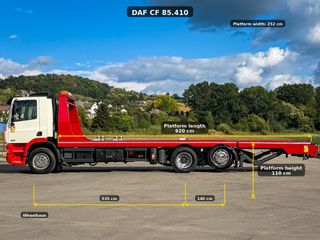 Μεταφοράς Μηχανημάτων-Πλατφόρμα DAF 2013 85.410-thumb-1