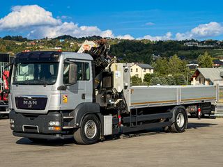 Ανατροπή + Γερανός MAN 2009 MAN TGS 18.320 * PRITSCHE 7,10 m * PM 40 KRAN-thumb-7