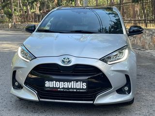 Toyota Yaris 2020 1.5 HEV STYLE / ΔΕΡΜΑΤΙΝΑ/ ΚΑΜΕΡΑ ΟΠ.-thumb-1
