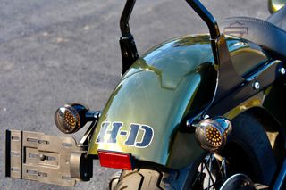 Harley Davidson FAT BOY 2006 Army military theme bobber-thumb-3