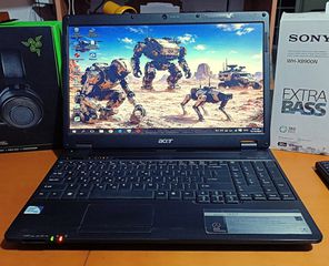 ACER EXTENSA 5635Z INTEL PENTIUM με μνήμη RAM 4GB, Δίσκος 250GB με Windows10 + Office, Οθόνη 15.6΄΄ ίντσες