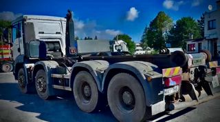 Ανατρεπόμενο Για Containers Με Βραχίονες MAN 2009 TGS 440 8x4 Γαντζος-thumb-2