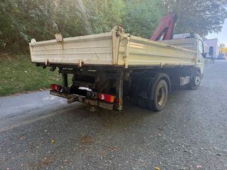 Ανατροπή + Γερανός Mitsubishi 2009 Canter Fuso 7c15 Fassi F65-thumb-3