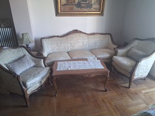 Σετ καναπές με τραπεζάκια
