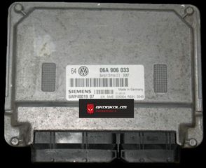 ΕΓΚΕΦΑΛΟΣ AUDI SEAT SKODA VOLKSWAGEN BEETLE SIEMENS SIMOS3.3 06A906033D 5WP43285-05 ENGINE CODE BSE ΞΕΚΛΕΙΔΩΤΟΣ ΑΡΙΣΤΟΣ - ΕΓΓΥΗΣΗ!!