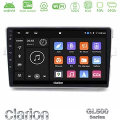 Clarion Gl500 Series 8core Android Clarionos 4+64gb Toyota Verso 2009-2018 Navigation Multimedia Tablet 9" u-gl5-Ty0975