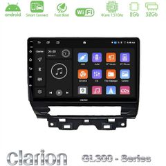 Clarion Gl300 Series 4core Android Clarionos 2+32gb Renault Trafic 2022-> Navigation Multimedia Tablet 10" με Carplay & Android Auto u-gl3-Rn3095