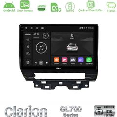 Clarion Gl700 Qualcomm Series 8core Android Clarionos 4+64gb Renault Trafic 2022-> Navigation Multimedia Tablet 10" με Carplay & Android Auto u-gl7-Rn3095