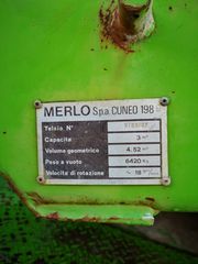 Μπετονιέρες Merlo 1989 * ΛΕΙΤΟΥΡΓΙΚΗ * 3 ΚΥΒΙΚΩΝ *-thumb-7