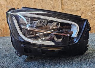 MERCEDES GLC SUV/COUPE 2020-2023 (X253/C253) ΦΑΝΑΡΙ ΕΜΠΡΟΣ ΔΕΞΙ FULL LED (HIGH PERFORMANCE) ΓΝΗΣΙΟ (ΜΕ ΛΟΓΟΤΥΠΟ) ΜΕΤΑΧΕΙΡΙΣΜΕΝΟ A2539068201