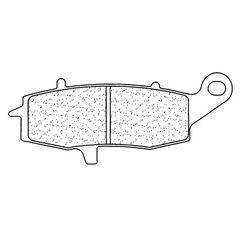 2384 S4 Μεταλλικά τακάκια CL BRAKES KAWASAKI/ SUZUKI