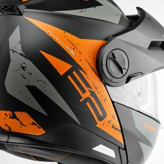 SCHUBERTH ΚΡΑΝΟΣ E2 Explorer Orange-thumb-2