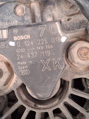 OPEL CORSA C 2000 - 2004 Δυναμό 0124225018-thumb-3