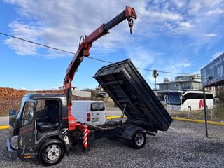 Ανατροπή + Γερανός Mitsubishi 2009 Canter Fuso 7c15 #AIRCONDITION#ΤΙΜΗ_ΚΟΚΠΛΕ