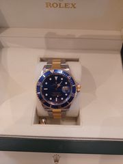 Rolex Submariner 2 tone bluesy (16613/2007) Ζ series !