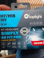 Λάμπες LED H7/H18 TOPLIGHT CANBUS-thumb-3