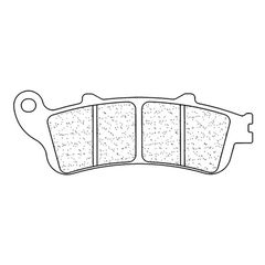 2602 XBK5 Μεταλλικά τακάκια CL BRAKES HONDA / KAWASAKI / VICTORY