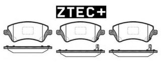 ZTEC+ Τακάκια φρένων TOYOTA COROLLA (E120, E150)