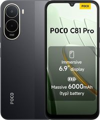 Xiaomi POCO C81 Pro Dual SIM 4GB/256GB 6.9" 120Hz Black