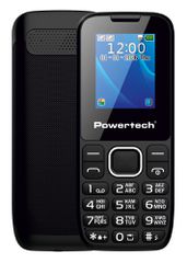 POWERTECH PTM-44 Milly Small III Κινητό 1.77" Dual SIM χωρίς Κάμερα με SOS Μαύρο *