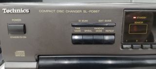 TECHNICS SL-PD867 COMPACT DISK PLAYER-thumb-3