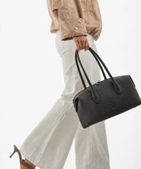 Bonendis Bowling Bag Black Leather-thumb-1