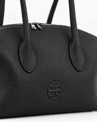 Bonendis Bowling Bag Black Leather-thumb-3
