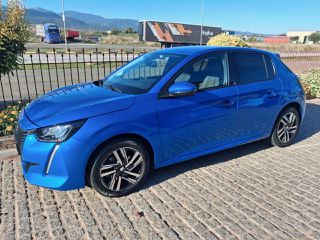 Peugeot 208 2021 Blue Lease Allure-thumb-2