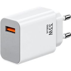 Gerlax GA-39S Wall Adapter 33W με Θύρα USB-A Fast Charger QC3.0 Λευκός