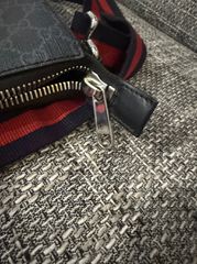 Gucci Black Messenger Bag Original-thumb-7