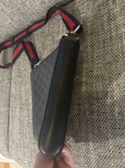 Gucci Black Messenger Bag Original-thumb-8