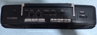 ΦΟΡΗΤΟ ΡΑΔΙΟΚΑΣΕΤΟΦΩΝΟ SHARP WQ-283 - VINTAGE - YEAR 1992 - MADE IN JAPAN