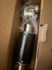 Apido Τελικό Εξάτμισης με Σιγαστήρα Φ51-200mm Carbon