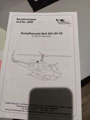 Ελικόπτερα 2012 Vario Helicopter Germany - Bell 205 UH-1D (Scale 1:7) - Ord.