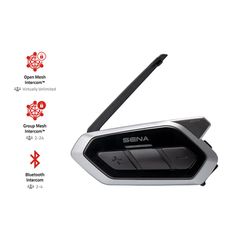 MESH BLUETOOTH & EΝΔ / ΝΙΑ SENA 50R-02 SINGLE (SOUND BY HARMAN KARDON)-thumb-2