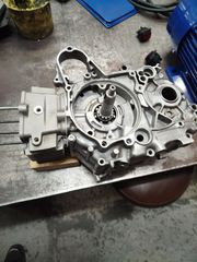 Honda astrea γνήσια Κάρτερ ανοιγμένα, πακέτο με στροφαλομπιελα Aasa 56mm διαδρομή και κύλινδροπιστονο 57mm.