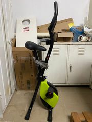 Everfit BFK SLIM – Αναδιπλούμενο στατικό ποδήλατο γυμναστικής, μαύρο-πράσινο