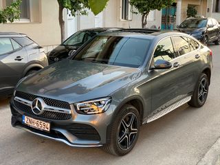 Mercedes-Benz GLC 300 2022 COUPE 4X4 ΟΡΟΦΗ Amg Line Plug-in Hybrid 306HP ΕΛΛΗΝΙΚΟ!-thumb-1