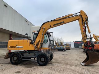 Εκσκαφέας Με Λάστιχα Liebherr 2009 A900C-thumb-4