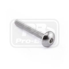 ΒΙΔΕΣ ΠΛΑΤΥΚΕΦΑΛΕΣ PRO-BOLT Aluminium Dome Head Bolt M5x(0.80mm)x35mm (LFB535)