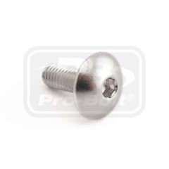 ΒΙΔΕΣ ΠΛΑΤΥΚΕΦΑΛΕΣ PRO-BOLT (LFB616) Aluminium Dome Head Bolt M6x(1.00mm)x16mm (LFB616)