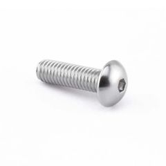 ΒΙΔΕΣ ΠΛΑΤΥΚΕΦΑΛΕΣ PRO-BOLT Aluminium Dome Head Bolt M6x(1.00mm)x20mm (12mm O/D) (LFB620XS) SMALL HEAD