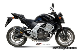 Εξάτμιση Τελικό Mivv Gp Style Black Steel Kawasaki Z 750 2007-2014