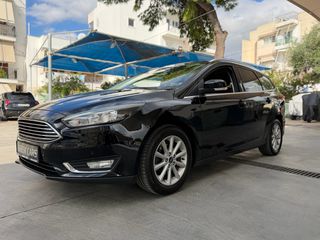 Ford Focus 2016 TITANIOUM NAVI KEY LESS KLIMA PARK PILOT ECOBOOST 125hp-thumb-2