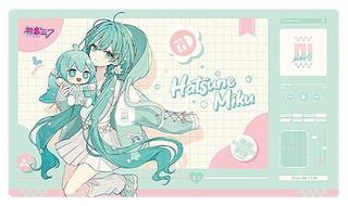 Character Vocal Series 01: Hatsune Miku Miku Hug Series Desk Mat: Flower Ver. 70 x 40 cm