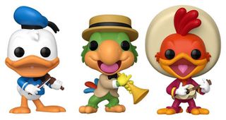 Disney POP! Vinyl Figure 3-Pack The Three Caballeros 9 cm